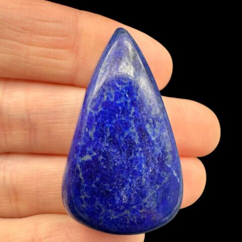Lapis lazuli kabošon – Afgánistán