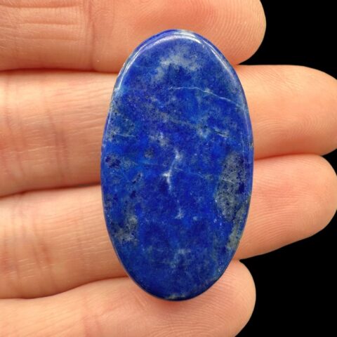 Lapis lazuli kabošon – Afgánistán