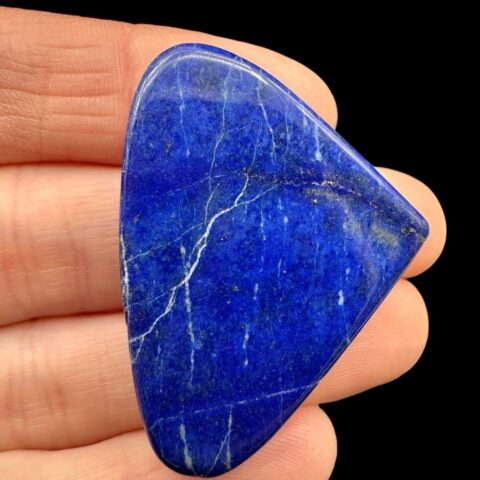 Lapis lazuli kabošon – Afgánistán