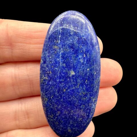 Lapis lazuli kabošon – Afgánistán