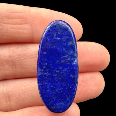 Lapis lazuli kabošon – Afgánistán