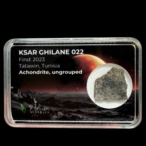 Meteorit Ksar Ghilane 022 – 0,8g – Tunisko
