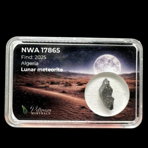 Lunární meteorit NWA 17865 – 0,2g – Alžírsko