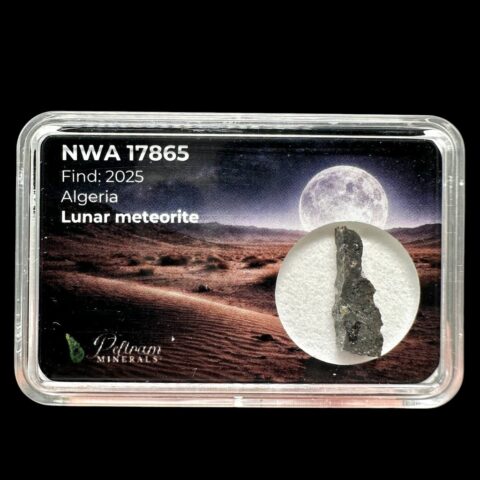 Lunární meteorit NWA 17865 – 0,3g – Alžírsko