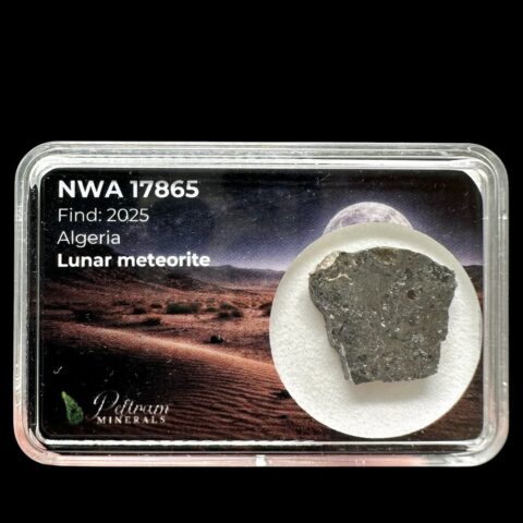 Lunární meteorit NWA 17865 – 1,2g – Alžírsko