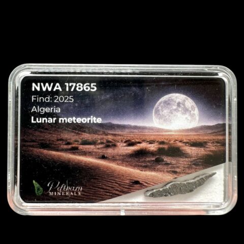 Lunární meteorit NWA 17865 – 0,2g – Alžírsko