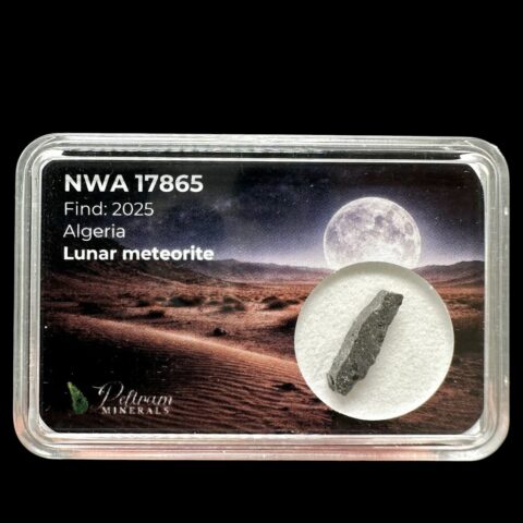 Lunární meteorit NWA 17865 – 0,2g – Alžírsko