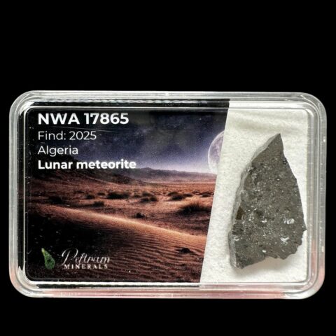 Lunární meteorit NWA 17865 – 1,3g – Alžírsko