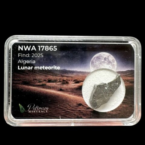 Lunární meteorit NWA 17865 – 0,5g – Alžírsko