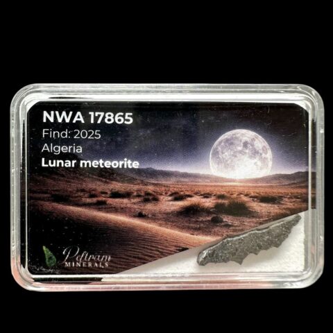 Lunární meteorit NWA 17865 – 0,2g – Alžírsko