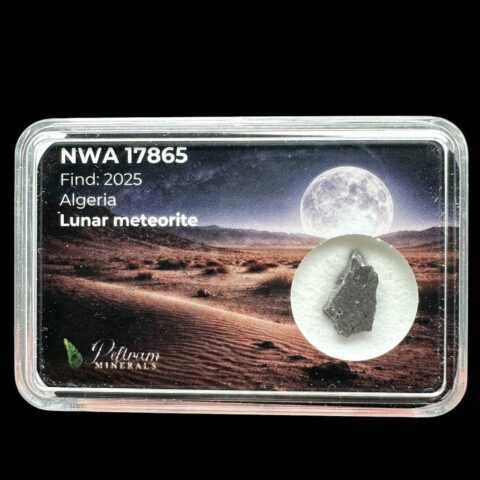 Lunární meteorit NWA 17865 – 0,2g – Alžírsko