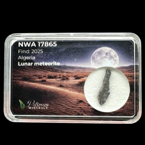 Lunární meteorit NWA 17865 – 0,2g – Alžírsko