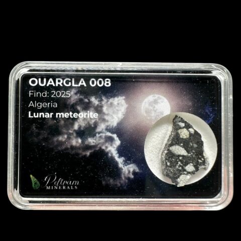 Lunární meteorit Ouargla 008 – 1g – Alžírsko