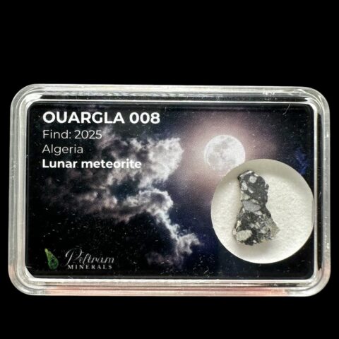 Lunární meteorit Ouargla 008 – 0,4g – Alžírsko