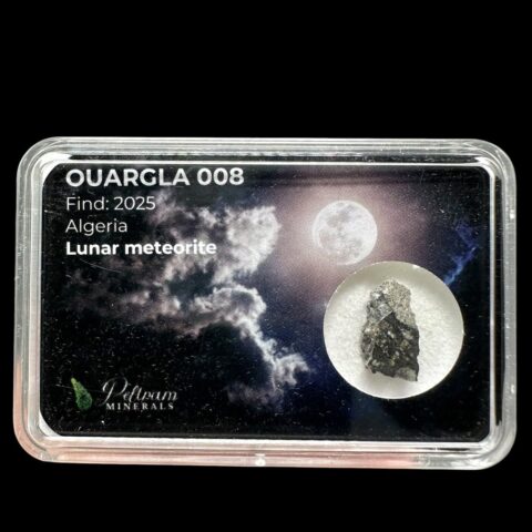 Lunární meteorit Ouargla 008 – 0,3g – Alžírsko