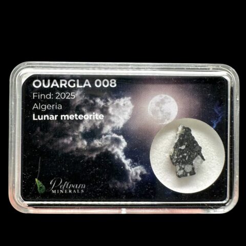Lunární meteorit Ouargla 008 – 0,5g – Alžírsko