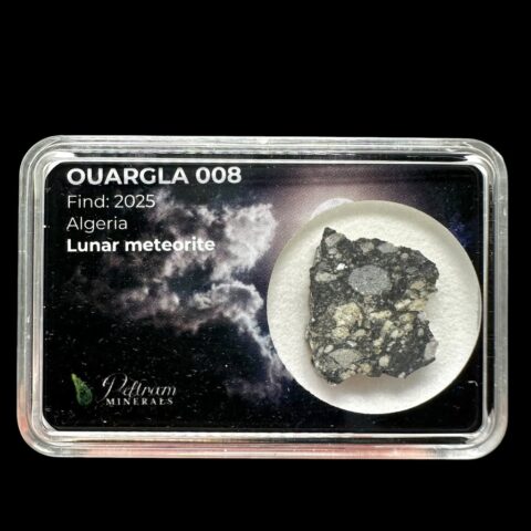 Lunární meteorit Ouargla 008 – 1,4g – Alžírsko