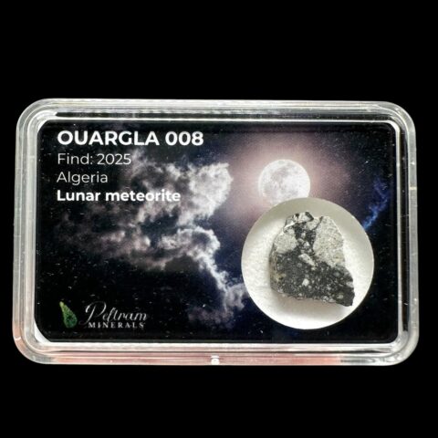 Lunární meteorit Ouargla 008 – 0,9g – Alžírsko