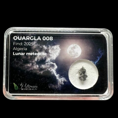 Lunární meteorit Ouargla 008 – 0,1g – Alžírsko