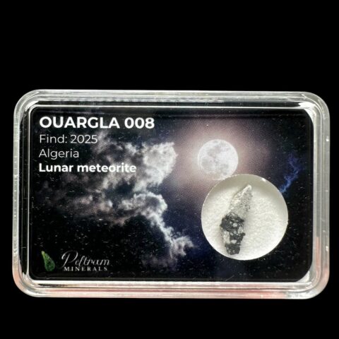Lunární meteorit Ouargla 008 – 0,2g – Alžírsko