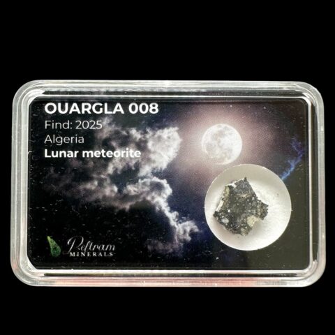 Lunární meteorit Ouargla 008 – 0,4g – Alžírsko