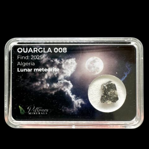 Lunární meteorit Ouargla 008 – 0,3g – Alžírsko