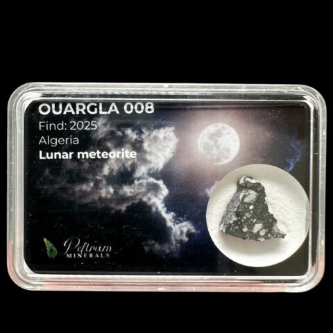 Lunární meteorit Ouargla 008 – 0,5g – Alžírsko