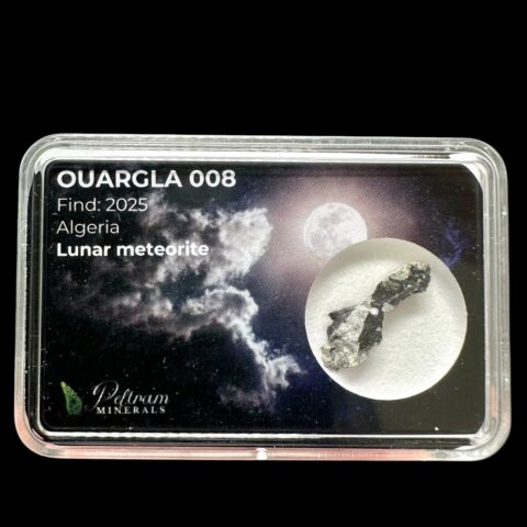 Lunární meteorit Ouargla 008 – 0,3g – Alžírsko