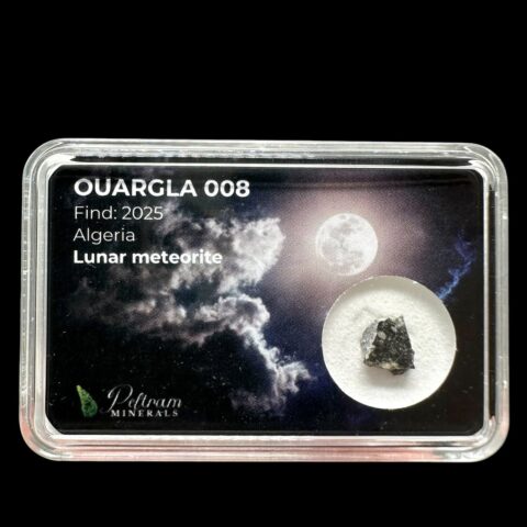 Lunární meteorit Ouargla 008 – 0,2g – Alžírsko