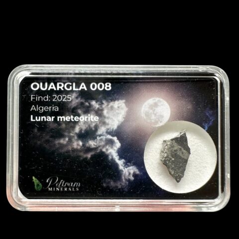 Lunární meteorit Ouargla 008 – 0,4g – Alžírsko