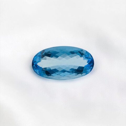 Broušený modrý topaz z Brazílie 16,2ct