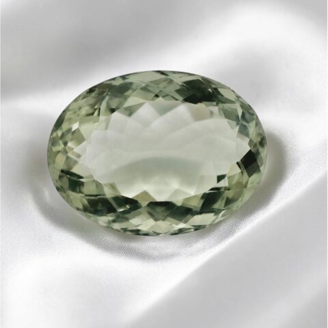 Broušený prasiolit z Brazílie 19,9ct