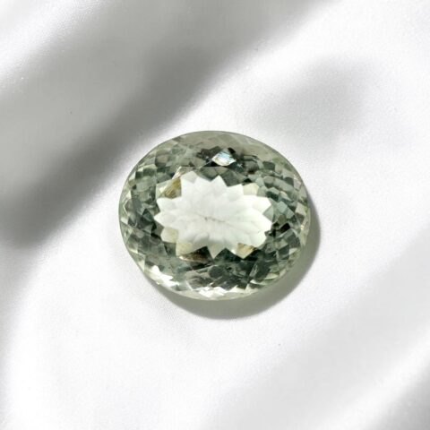 Broušený prasiolit z Brazílie 11,3ct