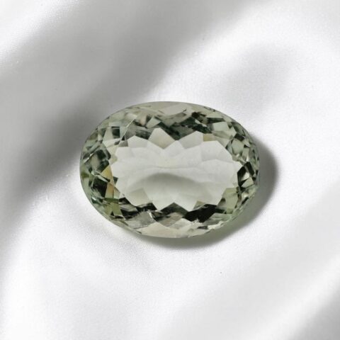 Broušený prasiolit z Brazílie 9,8ct
