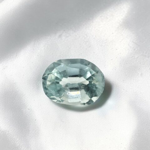 Broušený akvamarín z Pákistánu 1,4ct