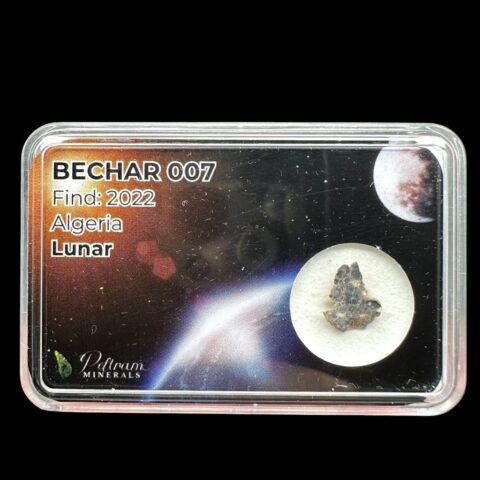 Lunární meteorit Bechar 007 – 0,1g – Alžírsko