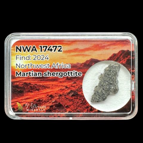 Marsovský meteorit NWA 17472 – 0,4g – Severozápadní Afrika