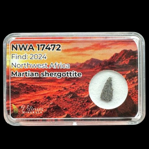 Marsovský meteorit NWA 17472 – 0,1g – Severozápadní Afrika
