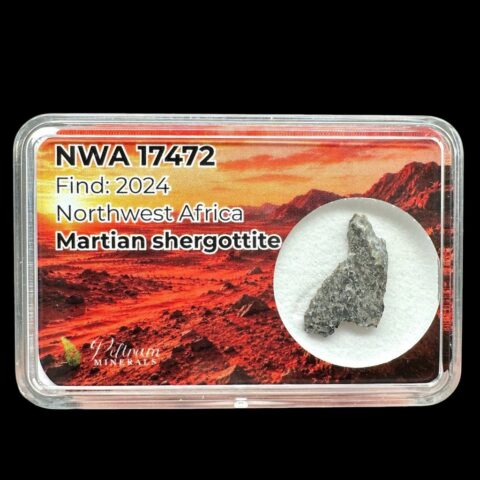 Marsovský meteorit NWA 17472 – 0,3g – Severozápadní Afrika