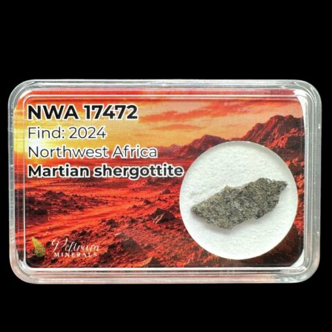 Marsovský meteorit NWA 17472 – 0,3g – Severozápadní Afrika