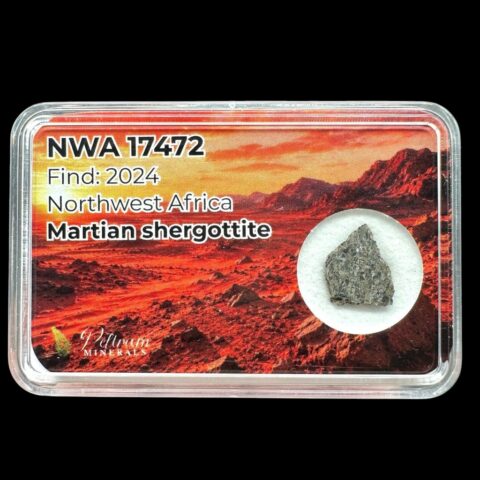 Marsovský meteorit NWA 17472 – 0,2g – Severozápadní Afrika