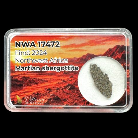 Marsovský meteorit NWA 17472 – 0,3g – Severozápadní Afrika