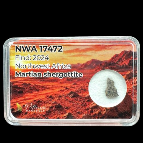 Marsovský meteorit NWA 17472 – 0,09g – Severozápadní Afrika