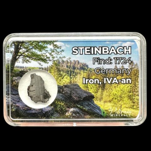 Meteorit Steinbach 0,5g – Německo