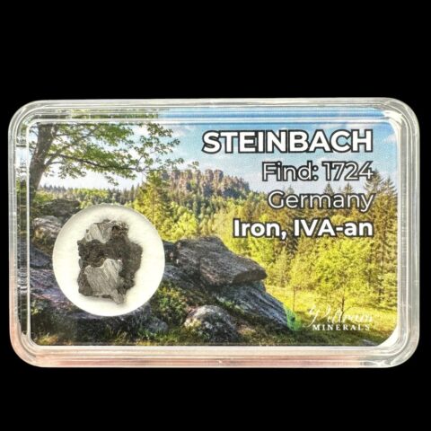 Meteorit Steinbach 0,6g – Německo