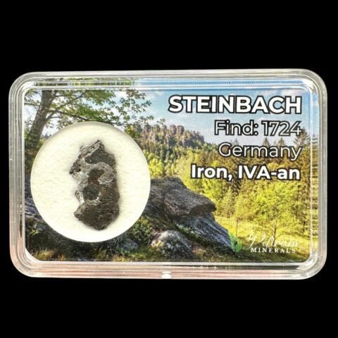 Meteorit Steinbach 0,7g – Německo