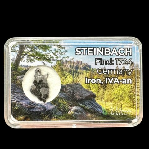 Meteorit Steinbach 0,4g – Německo