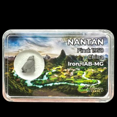 Meteorit Nantan 0,6g – Guangxi, Čína