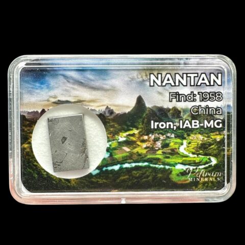 Meteorit Nantan 2,1g – Guangxi, Čína