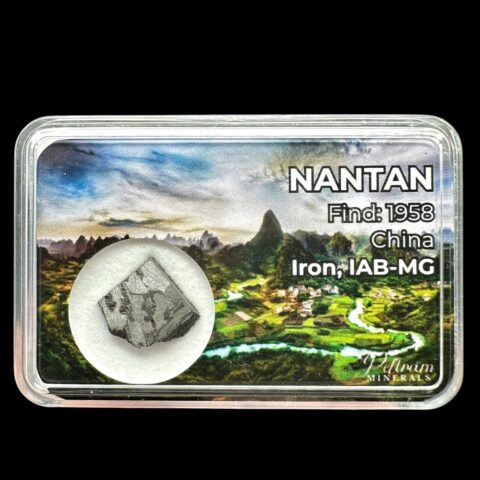 Meteorit Nantan 1,3g – Guangxi, Čína